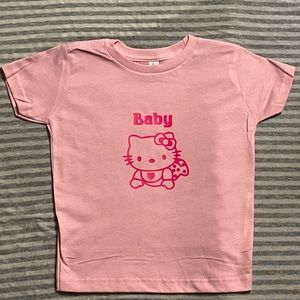 Pink hello kitty kids t-Shirt